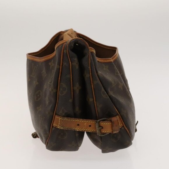 Authentic LOUIS VUITTON Monogram Saumur 30 Shoulder Bag M42256 LV - Picture 11 of 16